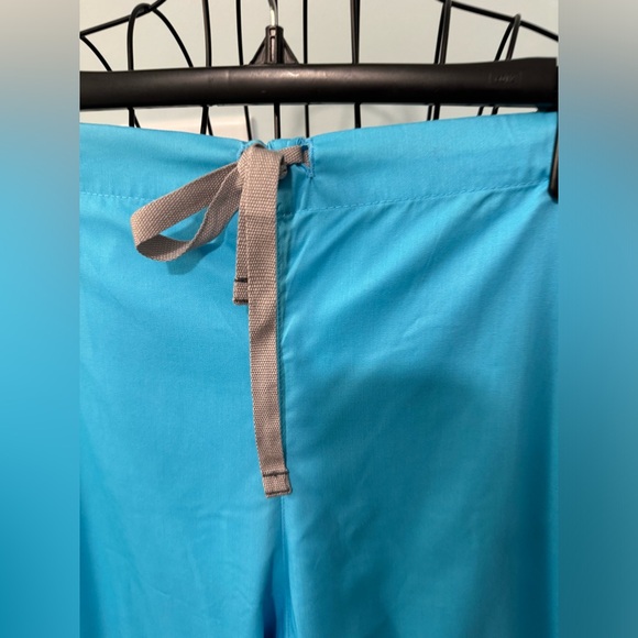New Wonderwink Wonderwork Light Turquoise Women Scrub Pants 2X 2XL Tall 2XT T - Picture 2 of 10